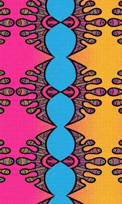 Abstract Urchin Color artwork preview