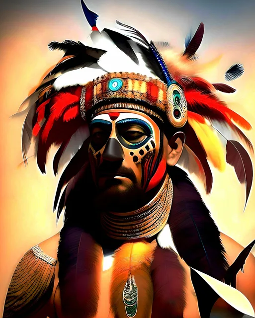 Painted Warrior artwork preview