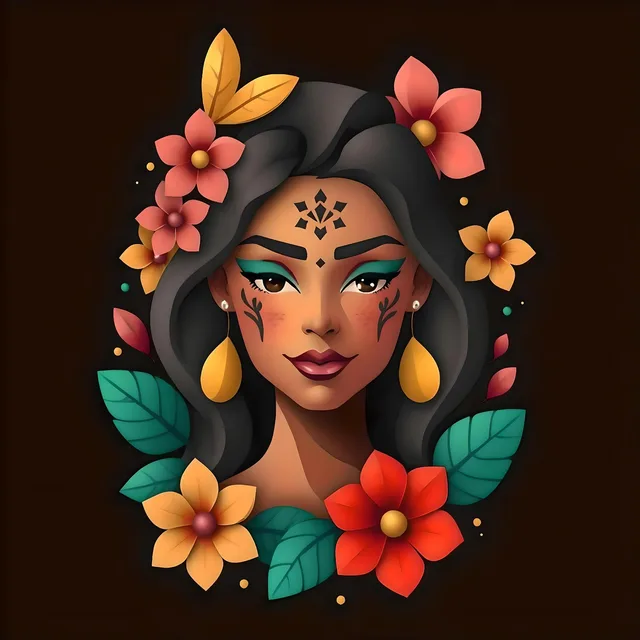 Lady On Black B artwork preview