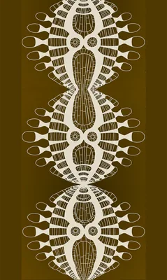 Abstract Urchin Brown artwork preview
