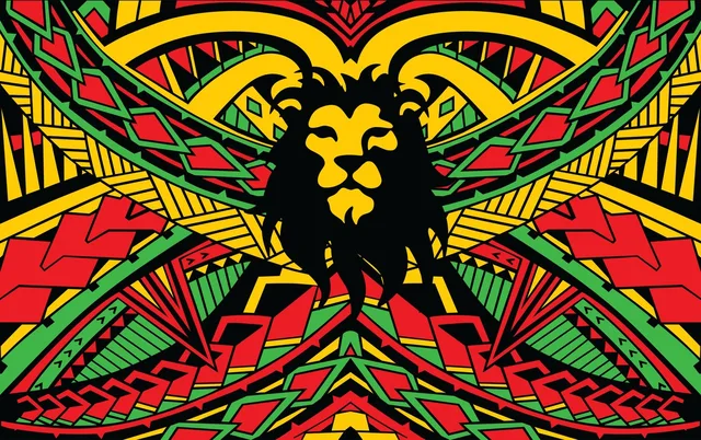 A Reggae Lion Back artwork preview