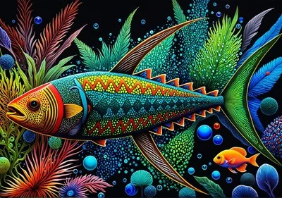Abo Fish A artwork preview